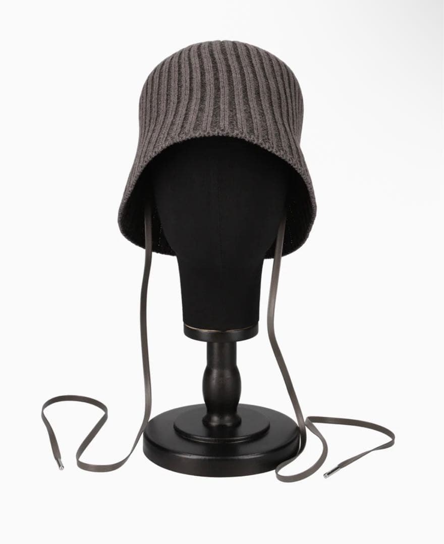 【最終値下げ】ENTWURFEIN/グレー/ニット帽子