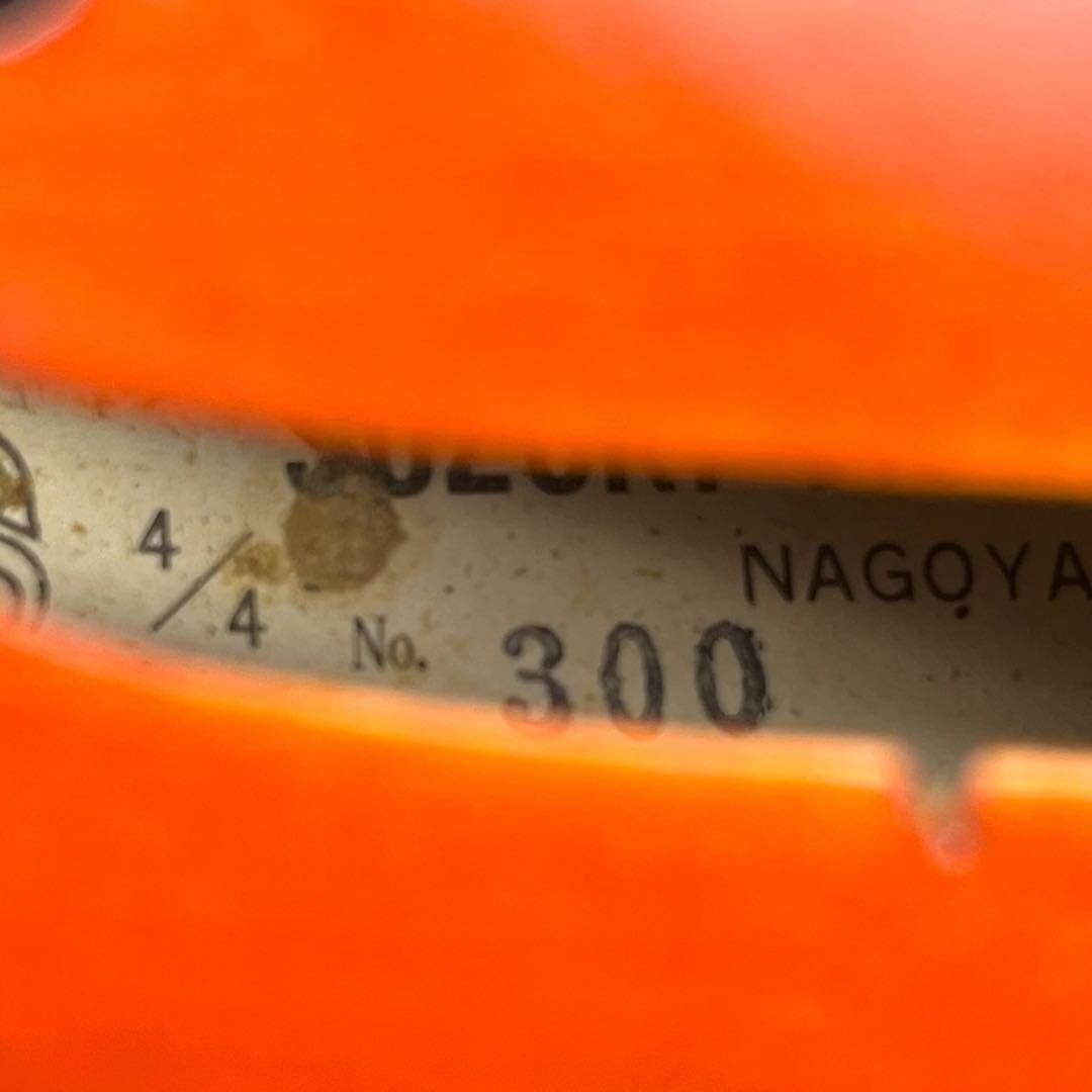 SUZUKI バイオリン No.300 4/4 1974年製 弓 SUGITO