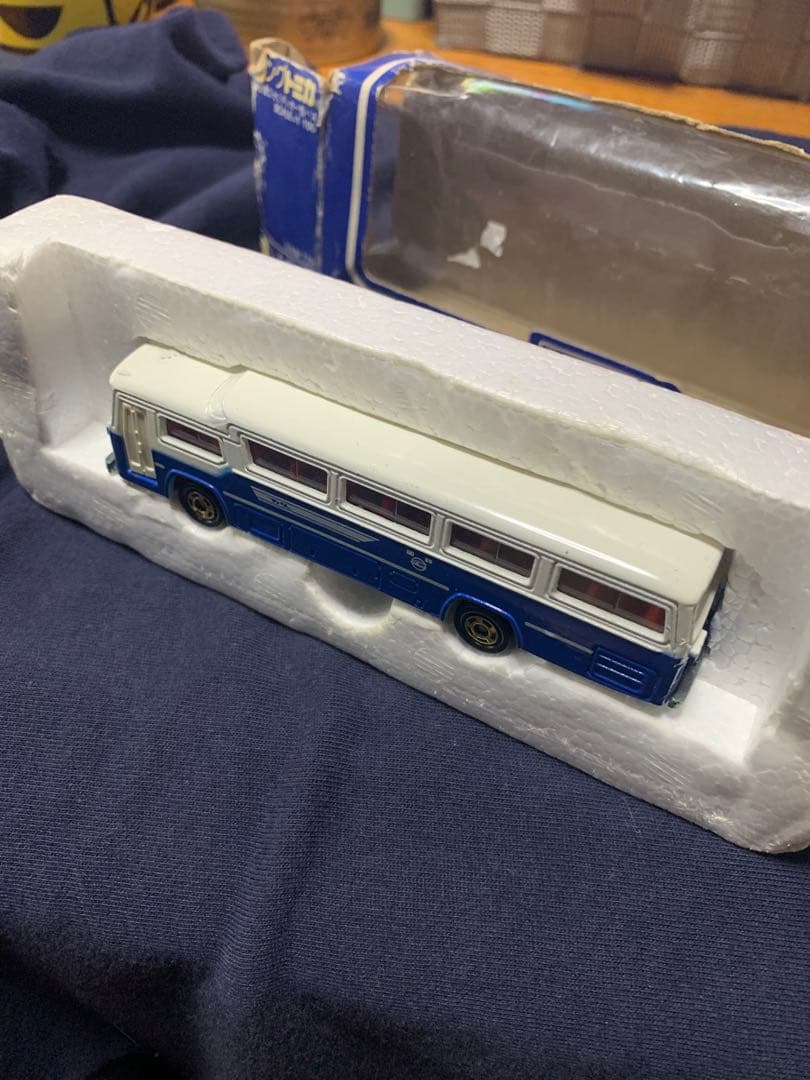 ロングトミカ　富士重工セミハイデッカー型バス　国鉄 国産　希少品