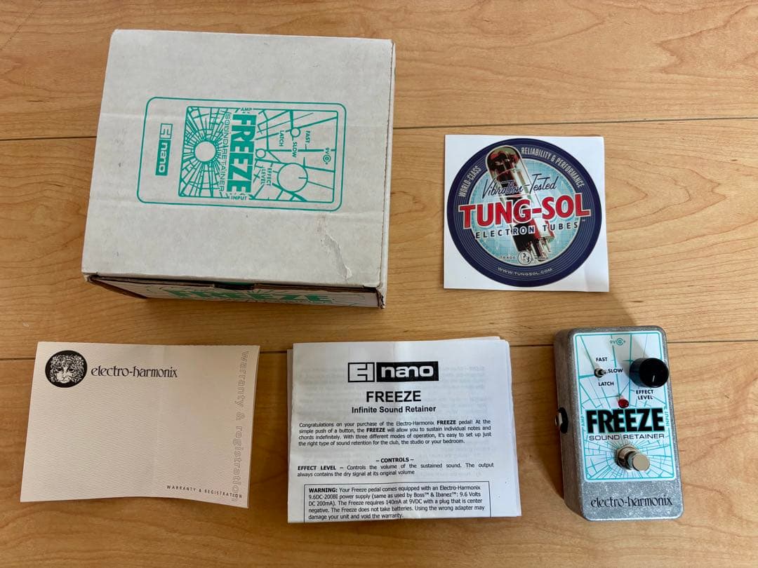 ギター electro harmonix FREEZE