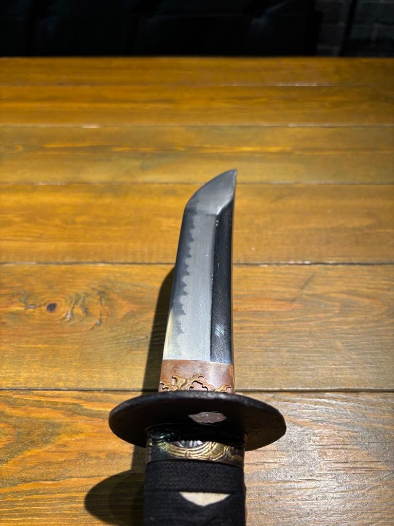 日本刀残欠クラフトナイフNo.95 藤井兼藤 薙刀風拵