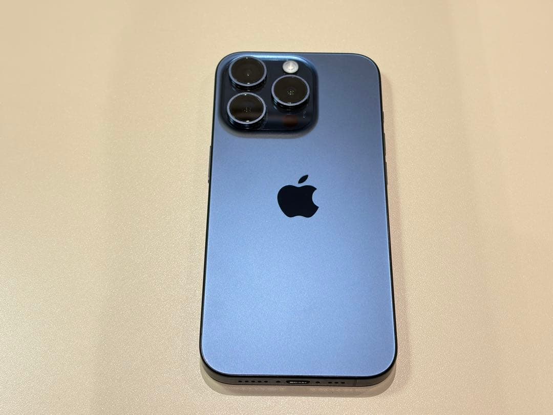 【即購入OK】iPhone 15 Pro ブルーチタニウム 128GB