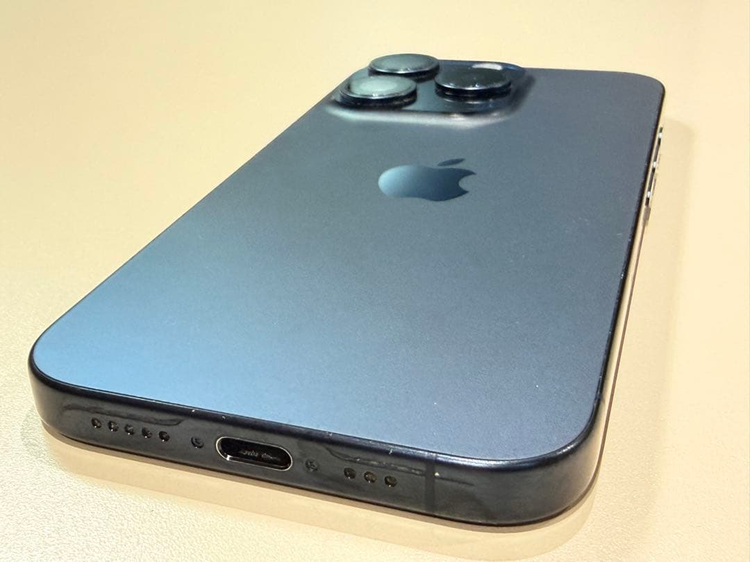 【即購入OK】iPhone 15 Pro ブルーチタニウム 128GB