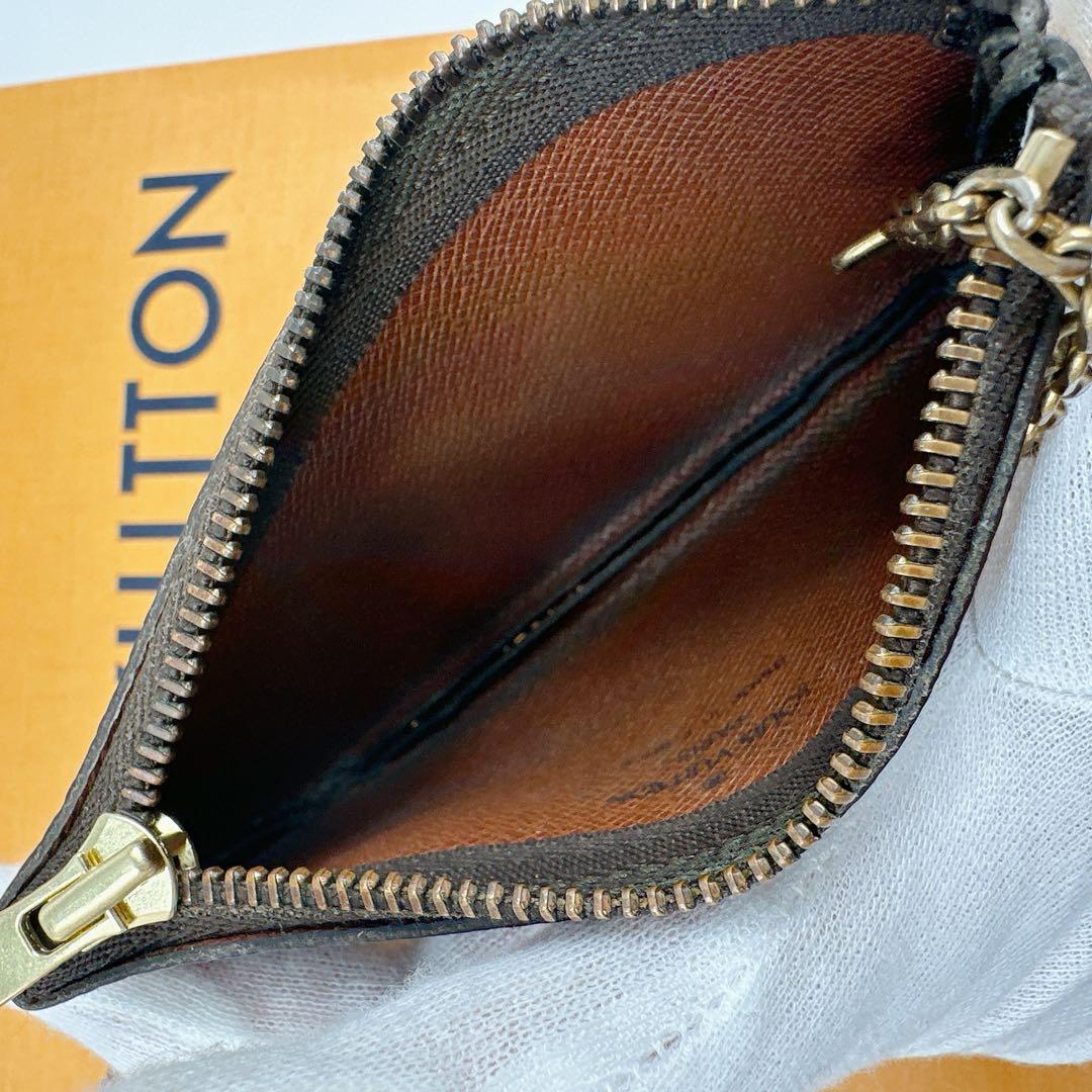 ルイヴィトン　モノグラム　キーケース　ポシェットクレ　社外補修品