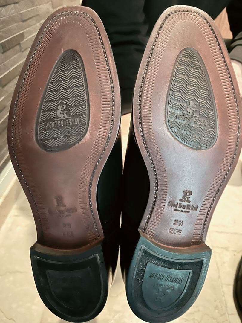 SCOTCH GRAIN ビジネスシューズ　スコッチグレイン紳士靴　アシュランス