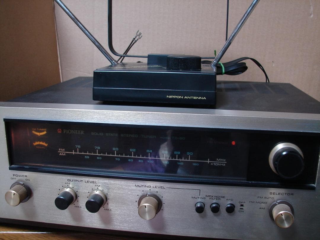 Pioneer Stereo Tuner TX-90（製造番号：QB 6285）