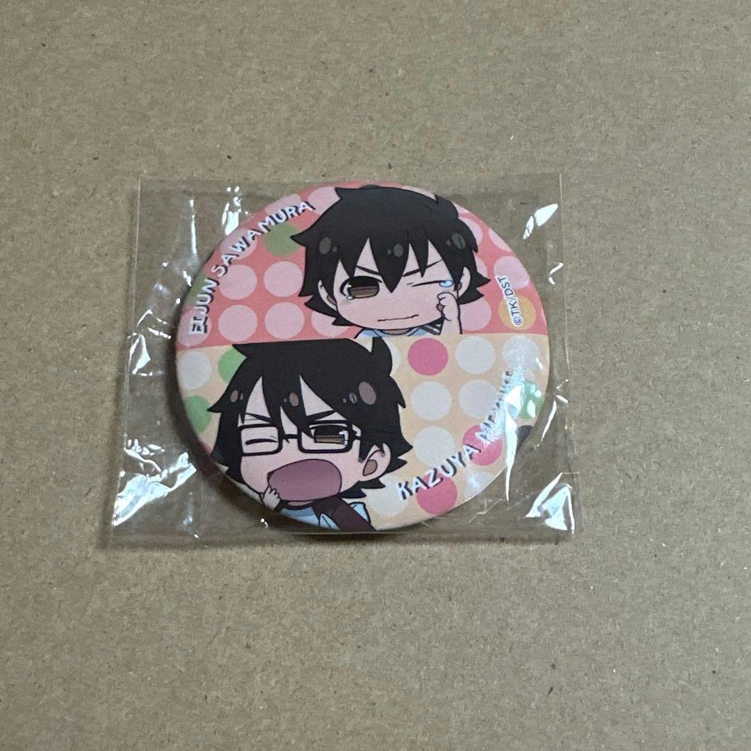 ダイヤのA展　缶バッジ　沢村栄純　御幸一也