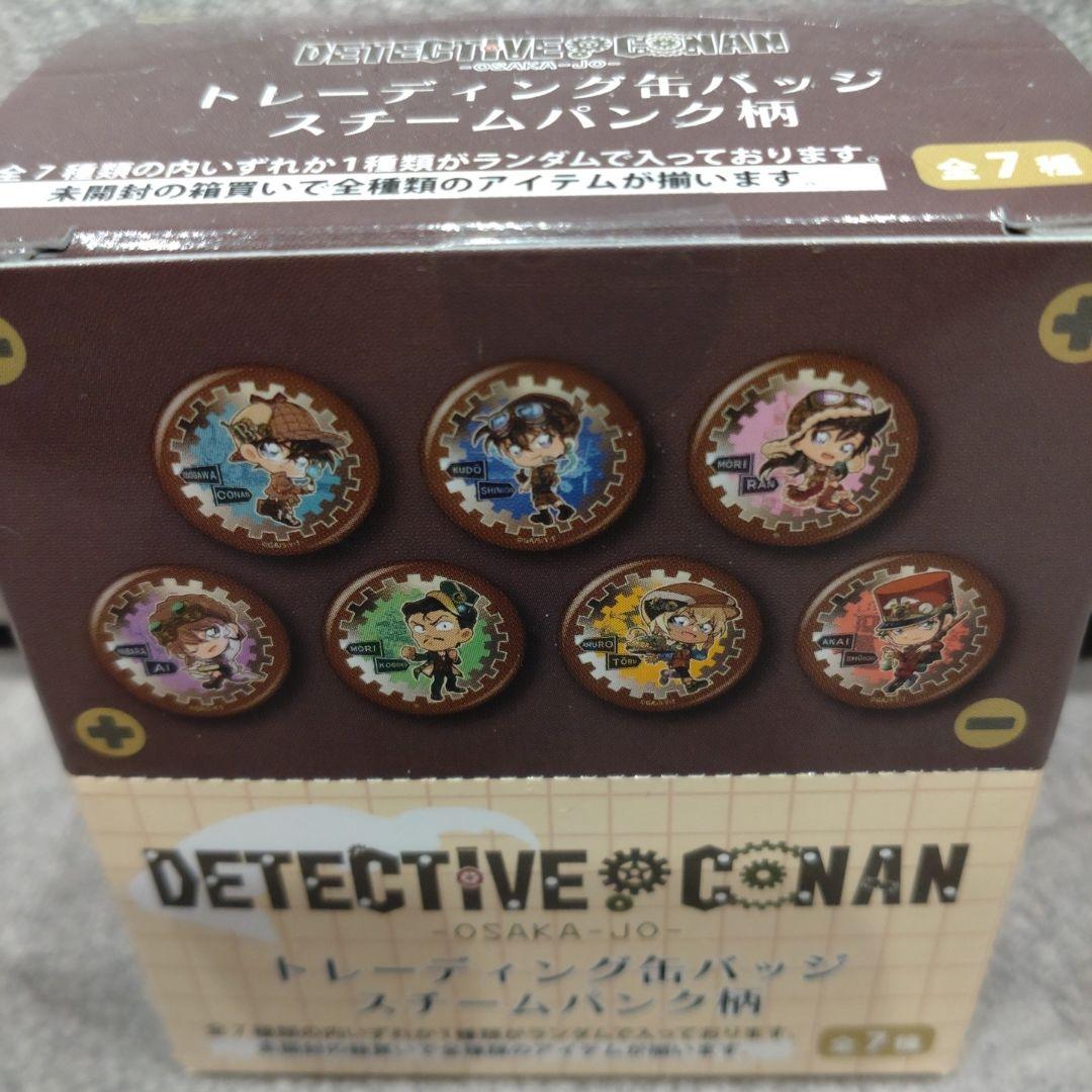 未開封　名探偵コナン 大阪城本陣 　トレーディングアクリルブロック　缶バッジ