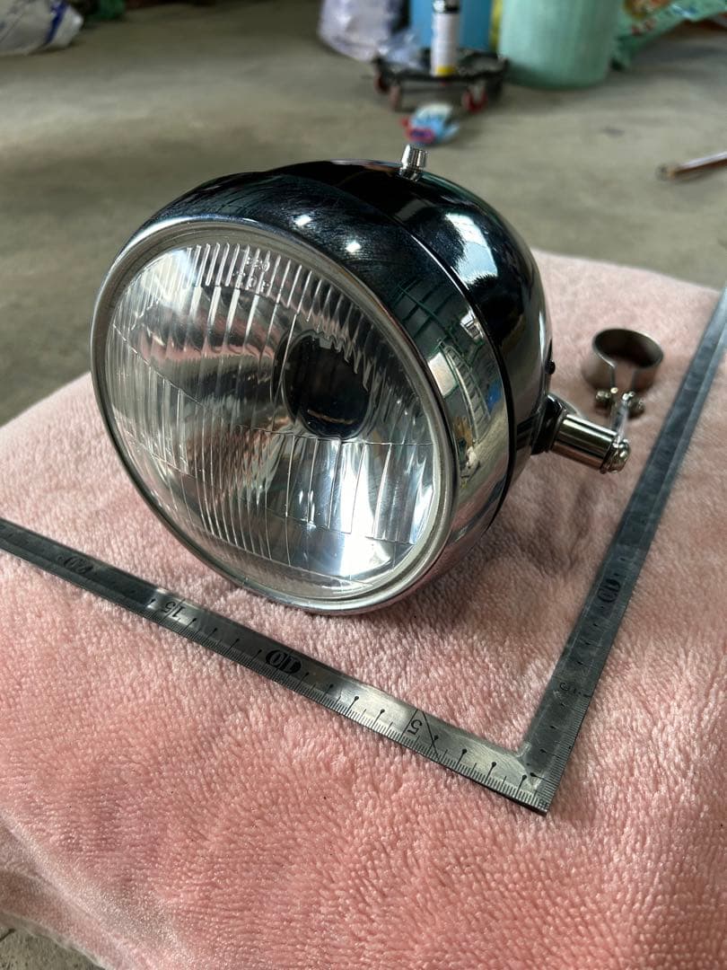 sr400 ヘッドライト　ステーつき