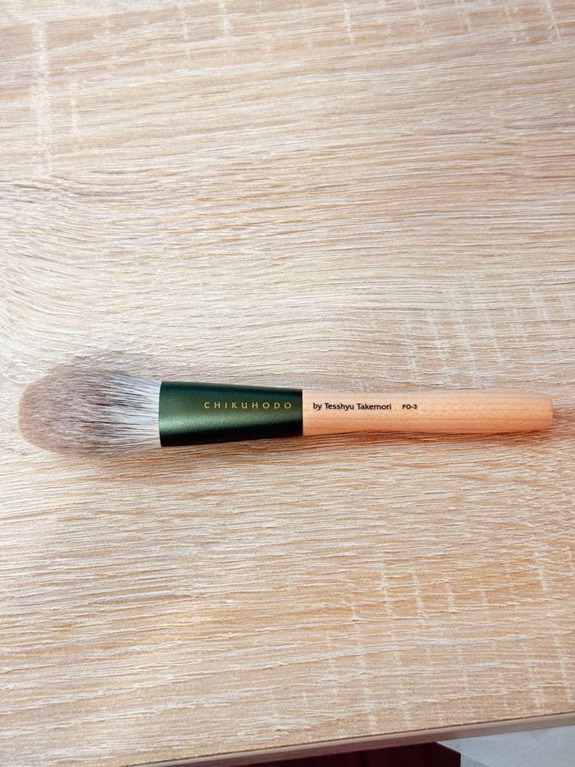 2本セット 竹宝堂 FO-3 FO-9 メイクブラシ シルバーフォックス