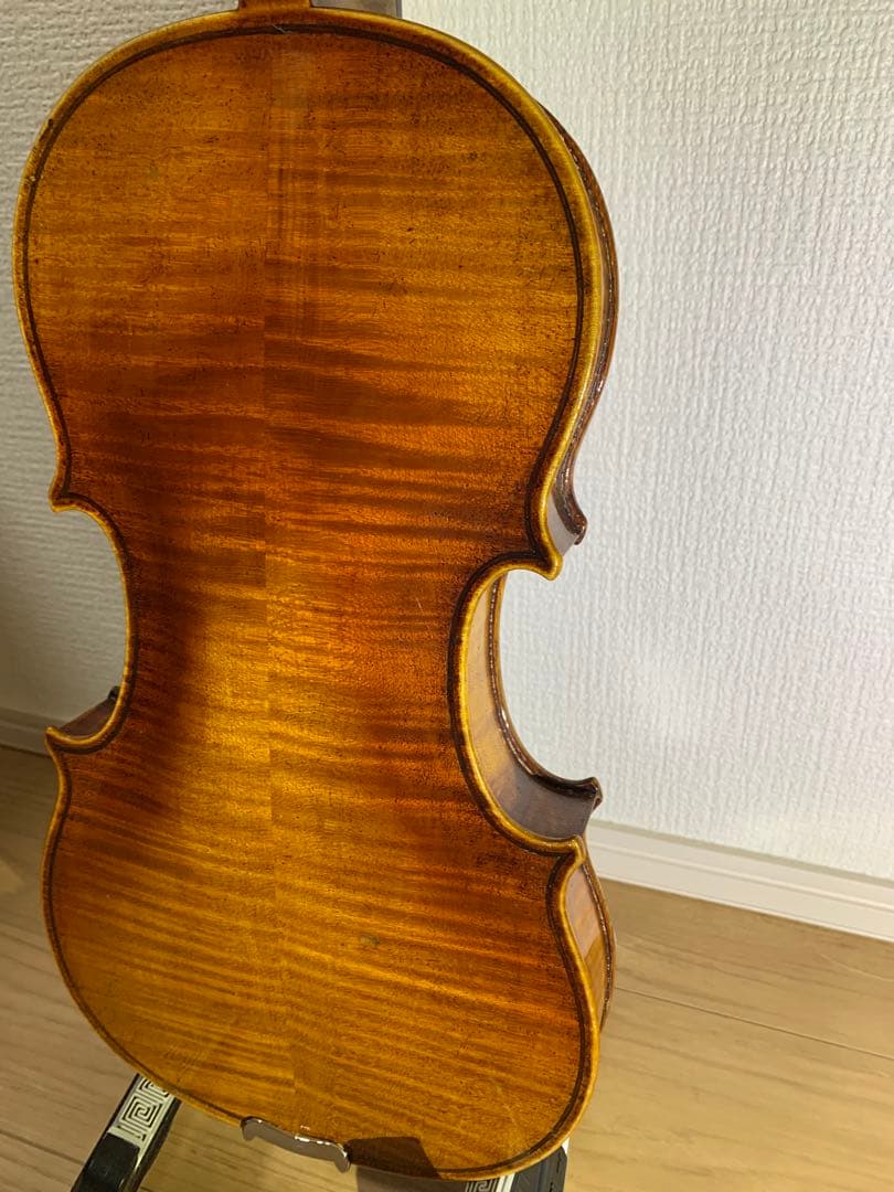古い　チェコ製　4/4 バイオリン　Mathias Heinicke