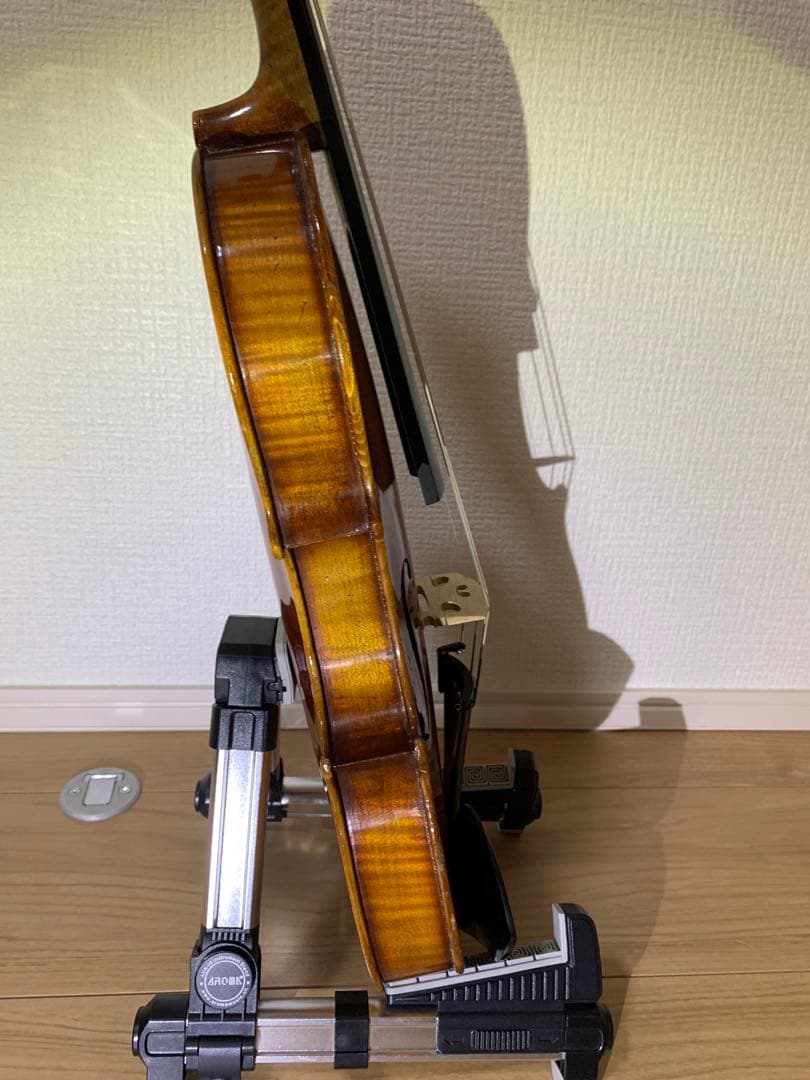 古い　チェコ製　4/4 バイオリン　Mathias Heinicke