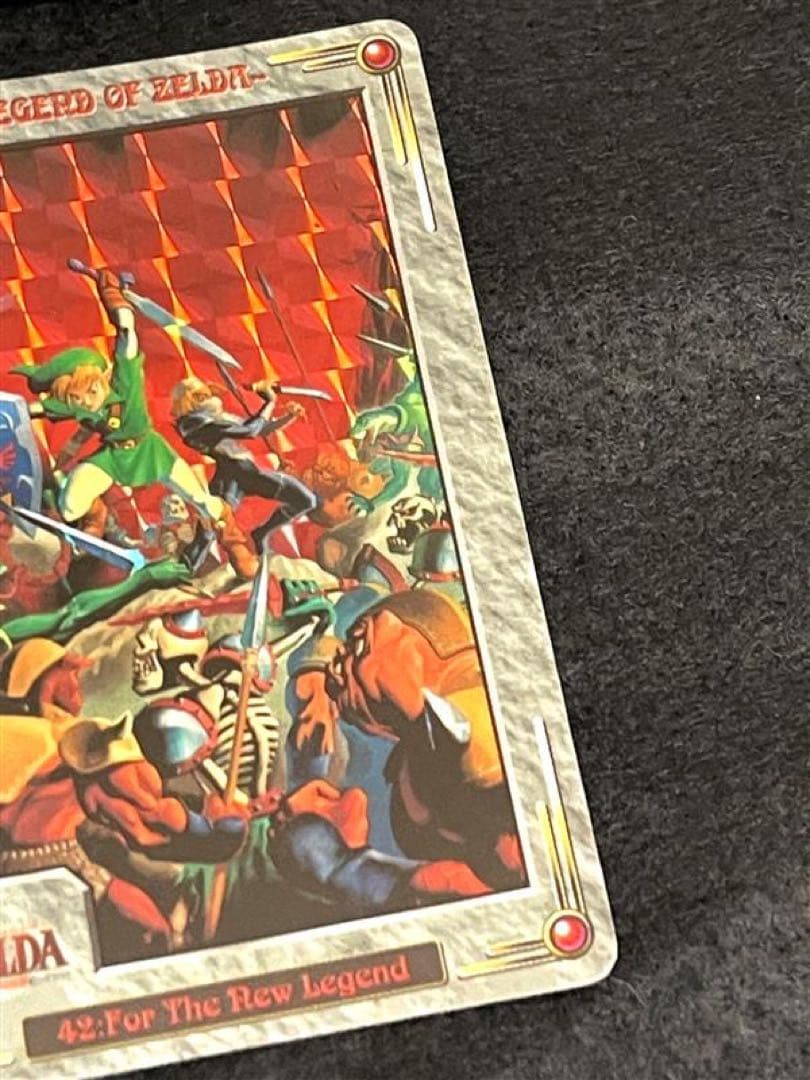 ゼルダの伝説　時のオカリナ　カードダス　コンプ　全42種　箱付き