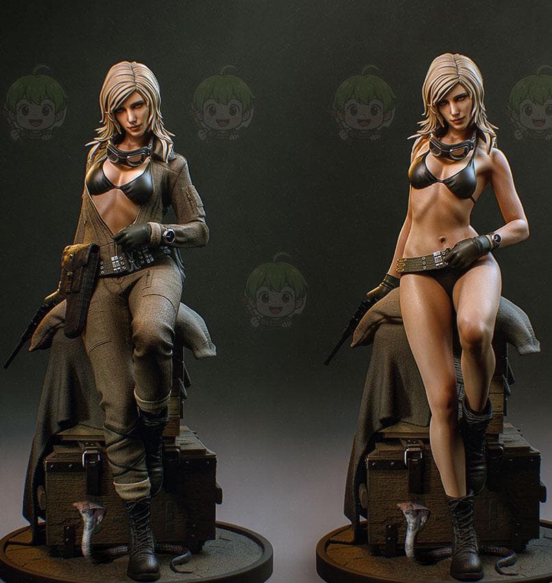 1/8　未塗装 未組立　フィギュア　ガレージキット　メタルギアソリッド