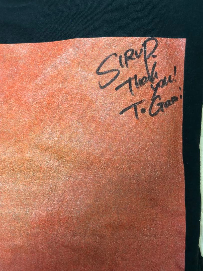 Sirup loop発売時 サイン入りロンT