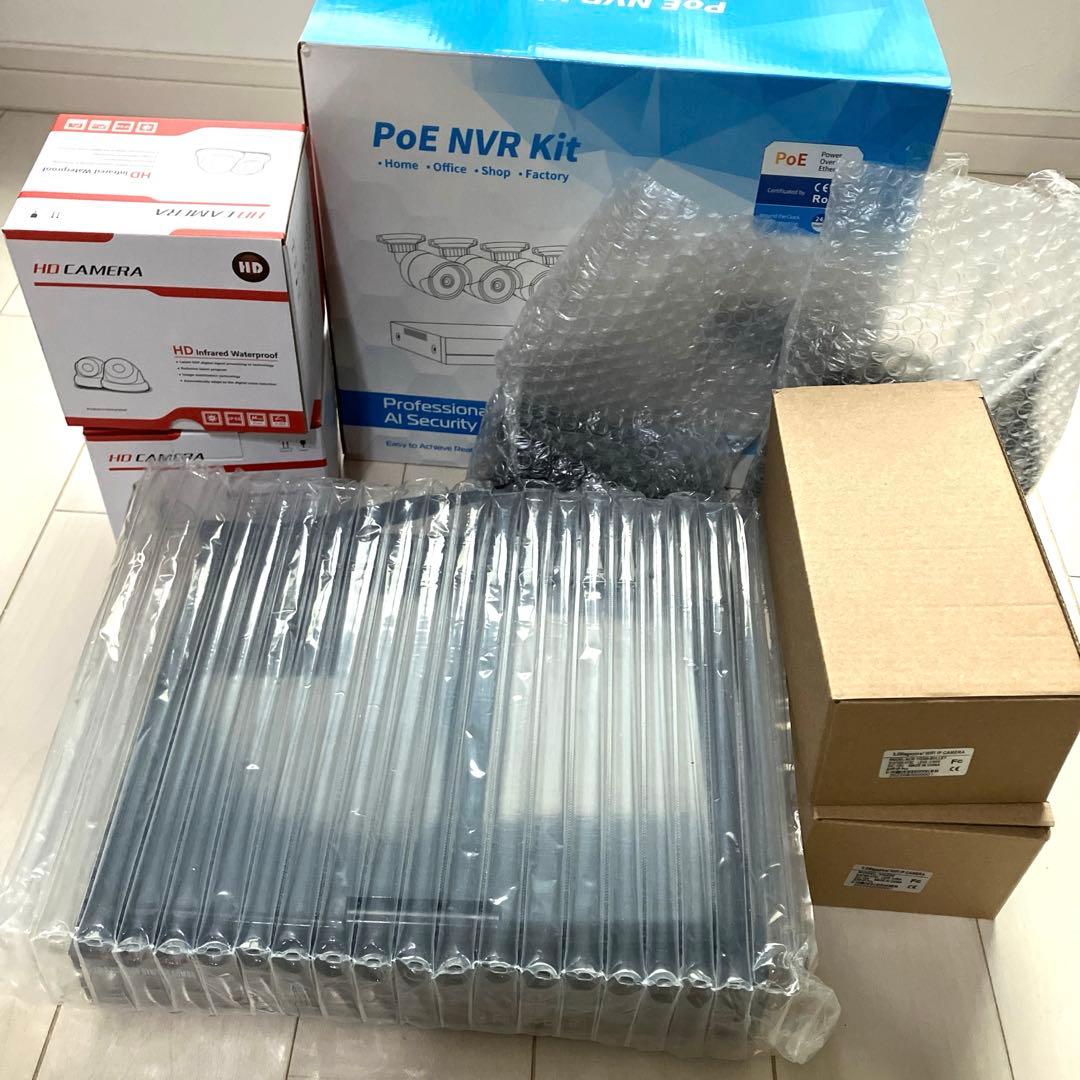 防犯カメラセット（モニタ付き） LWEST-YG220