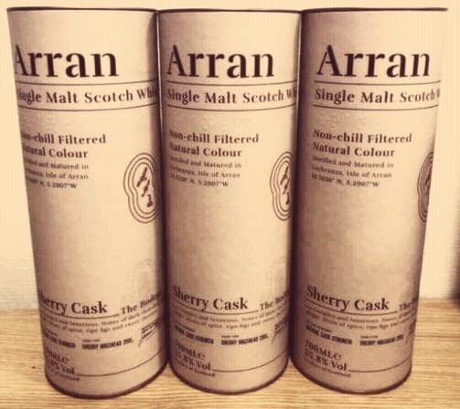 アラン　シェリーカスク　3本セット