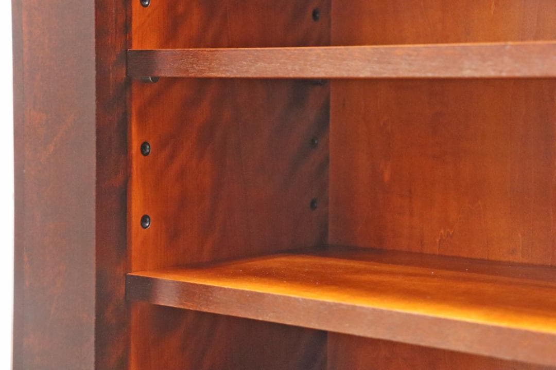 北海道民芸家具 樺材 重ね キャビネット 飾り棚 食器棚 本棚 引き出し ラック