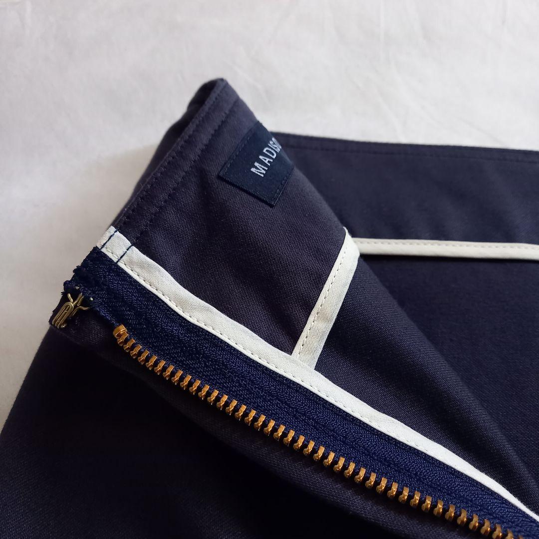 未使用タグ付　限定カスタム　マディソンブルー　タイトロングスカート　ネイビー