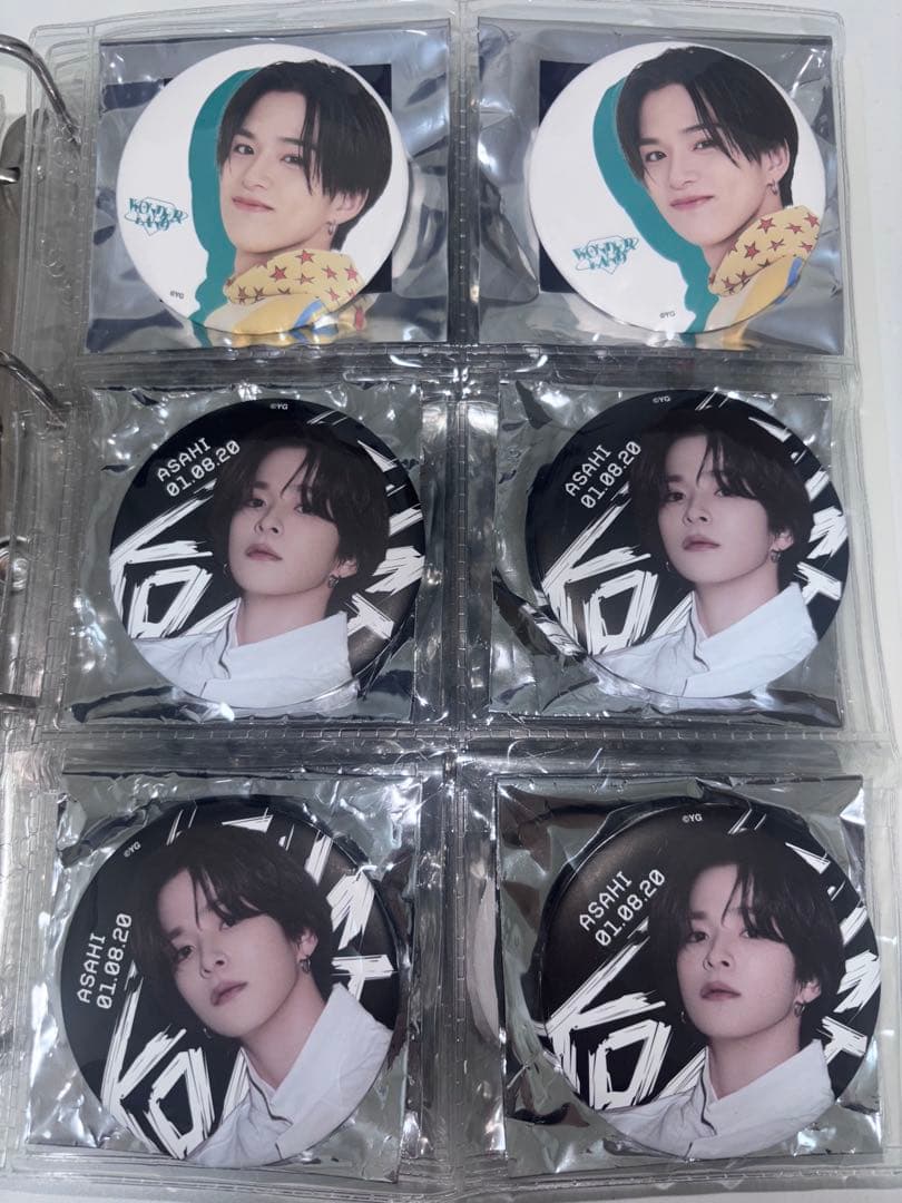 treasure アサヒ 缶バッジ まとめ売り