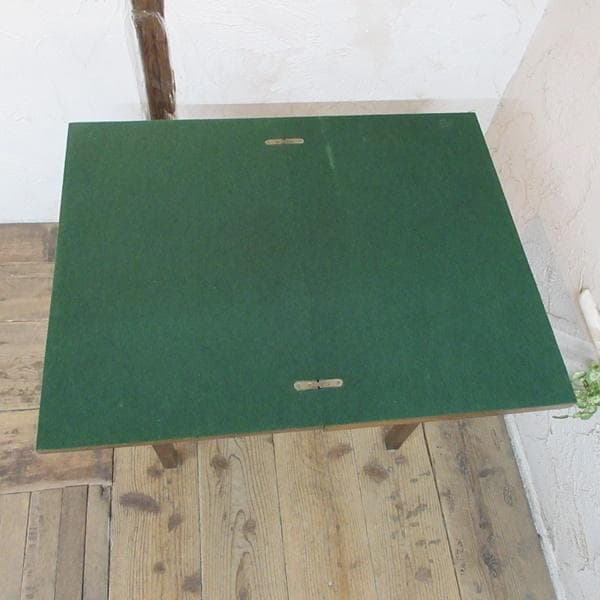 イギリス製 アンティーク 家具 カードテーブル キッチンワゴン 英国 6036e