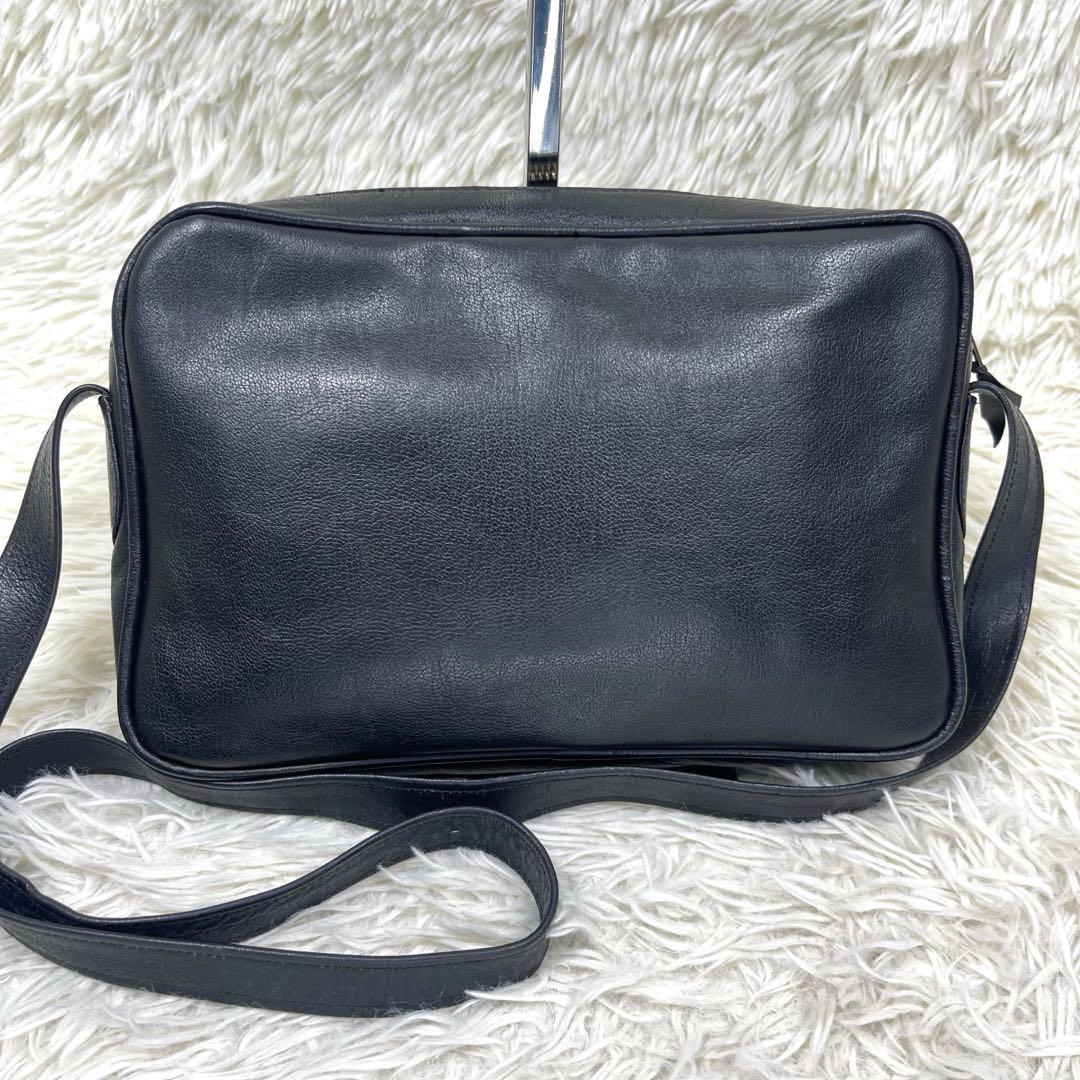 CELINE セリーヌ ショルダーバッグ　馬車金具 ヴィンテージ レザー