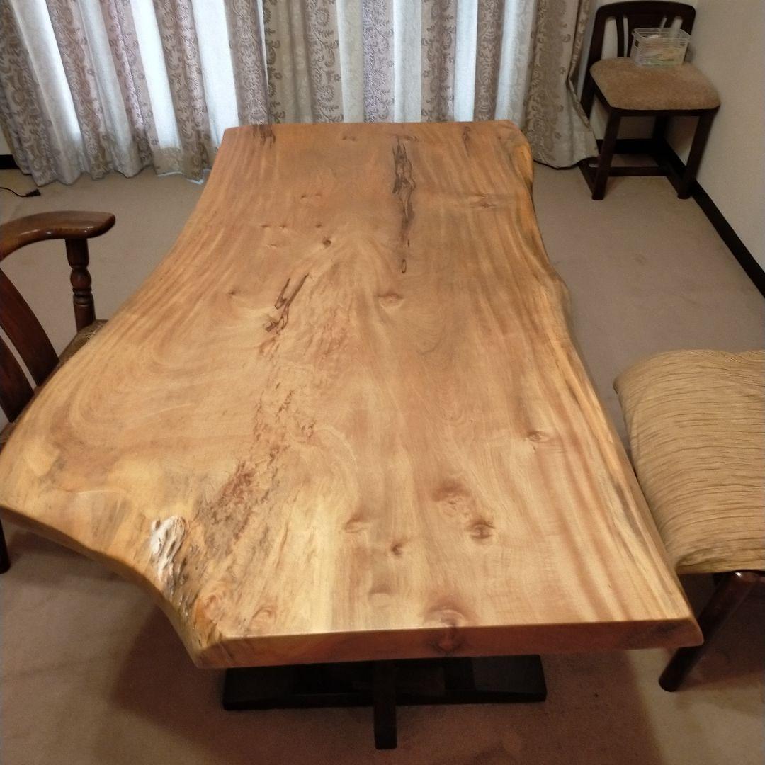 一枚板（栃）テーブル