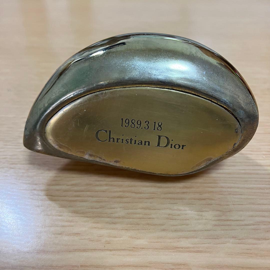 【美品】Dior クリスチャンディオール ドロップロゴ ペーパーウェイト