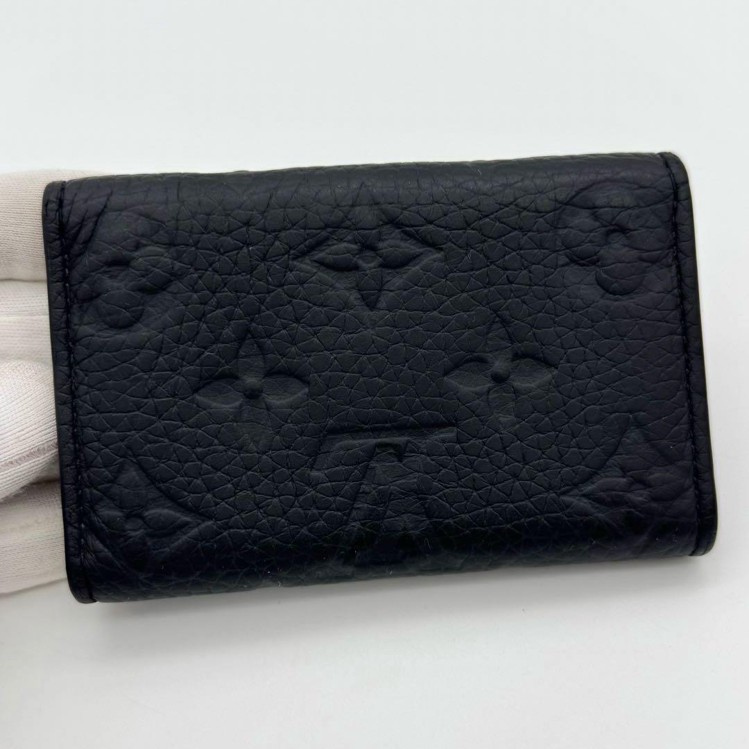 ルイヴィトン キーケース ミュルティクレ6 モノグラム トリヨンレザー ブラック