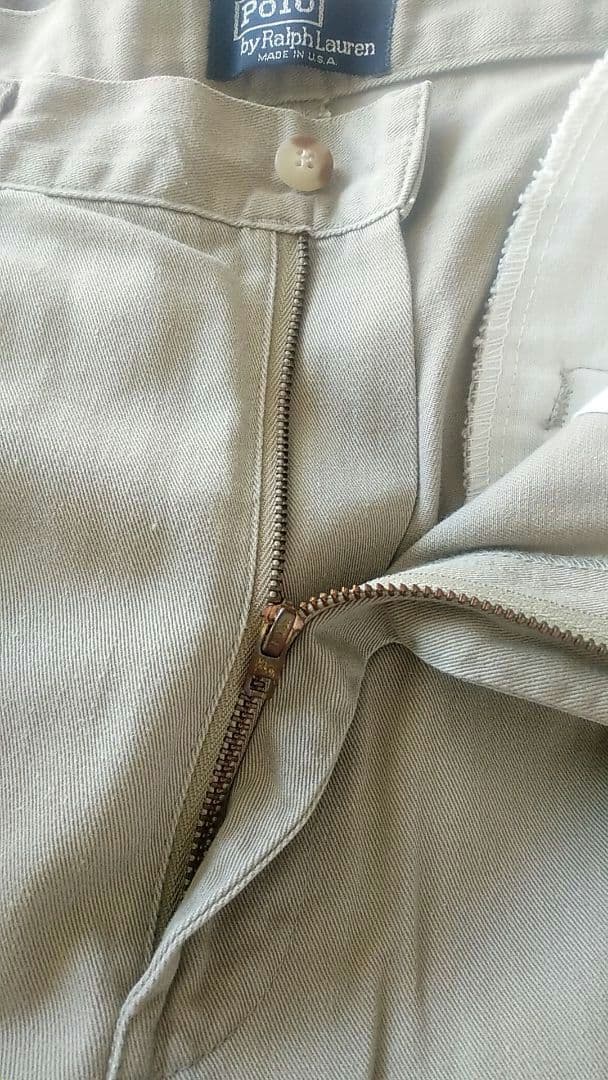 90s RALPHLAUREN POLO CHINO USA製42TALON