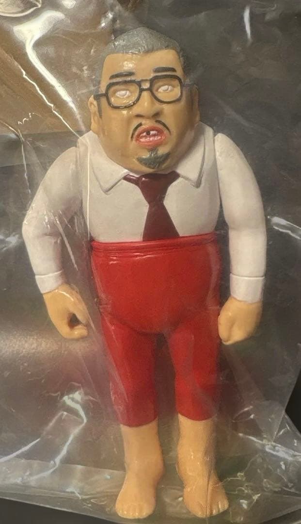 野生爆弾くっきー　バランスおじさんフィギュア　メディコム　手提げ入り　オタク