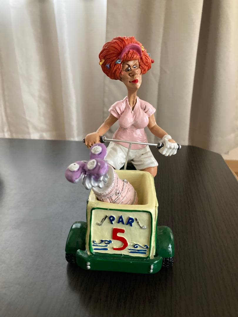 KARE 置き物　フィギュア ゴルフカート