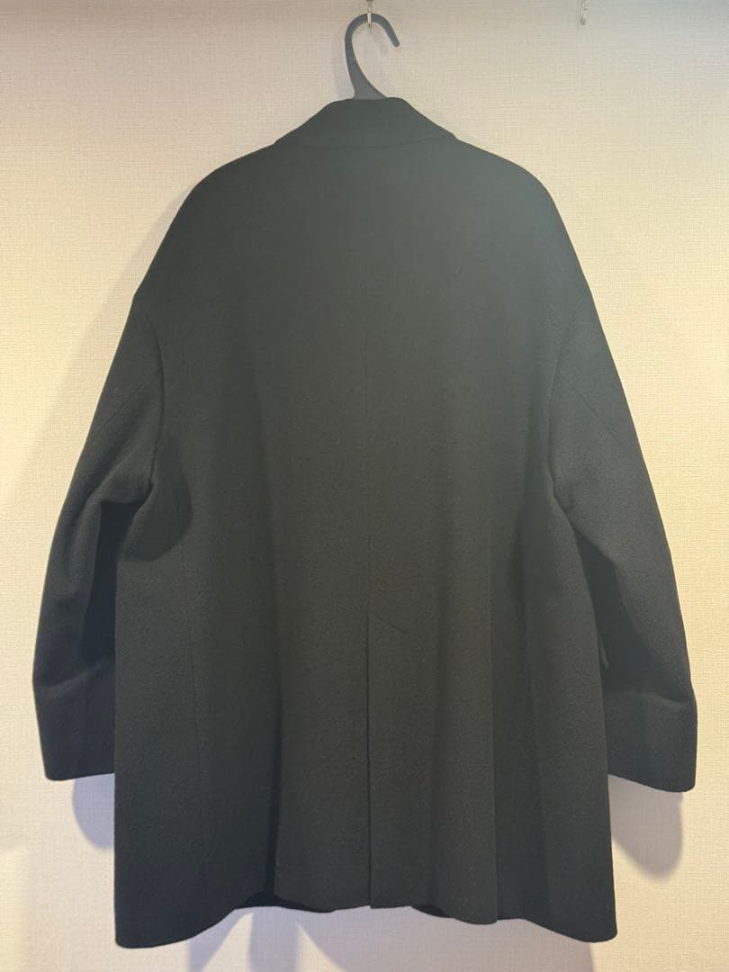 25AW AP STUDIO オーバーサイズ ジャケットコート　36 ブラック
