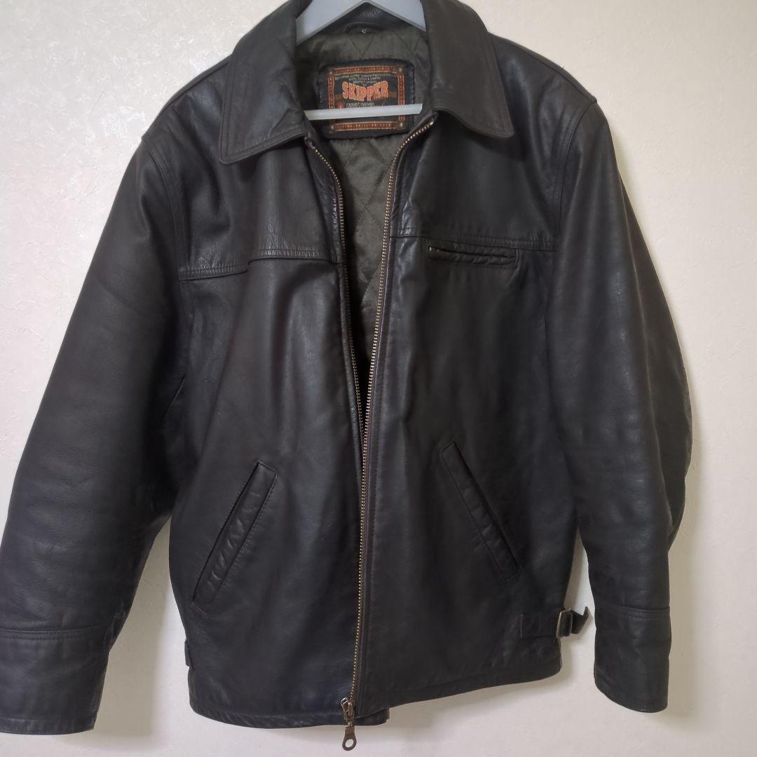 レザーシングルライダースジャケット