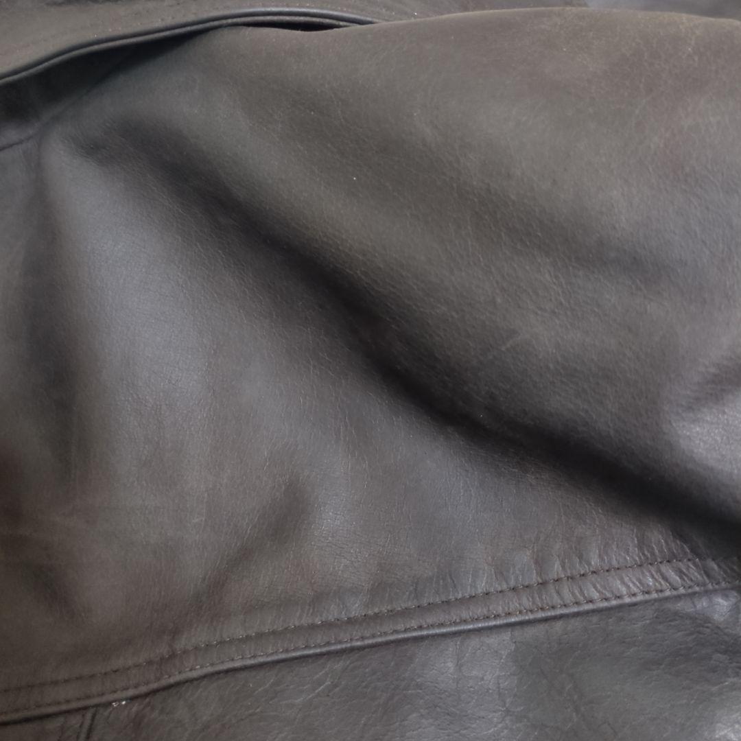 レザーシングルライダースジャケット