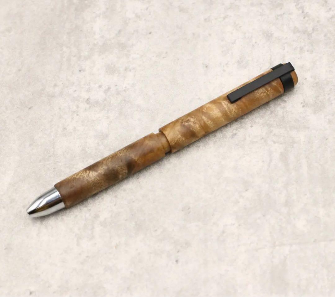 ☆4631 woodturning 多機能ペン（マーブルウッド）新品☆