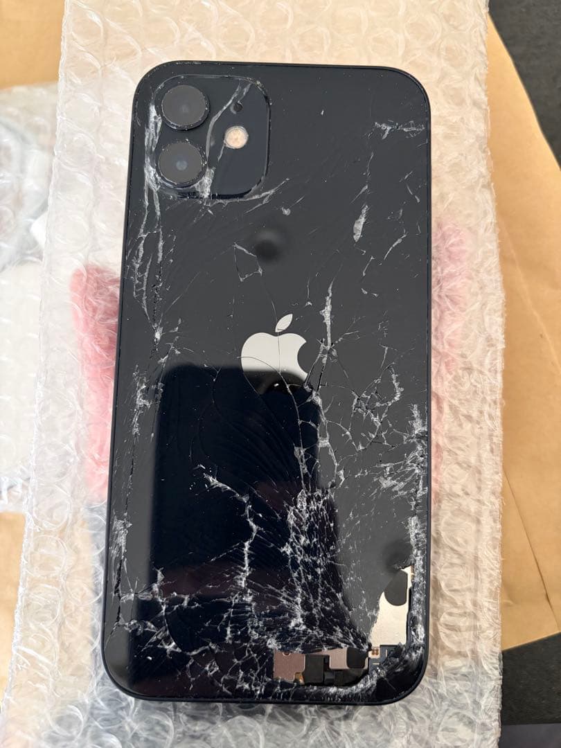 iPhone12 ジャンク品　画面破損　スマートフォン本体