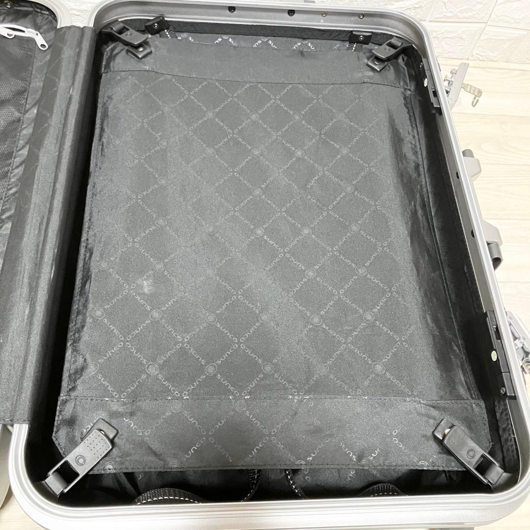 SUNCO サンコー　スーツケース　スーパーライト　MG-C 73L シルバー