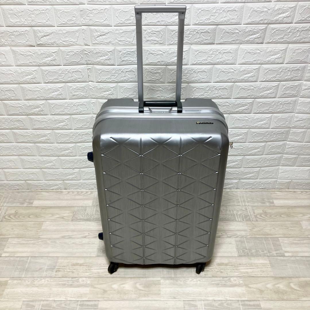 SUNCO サンコー　スーツケース　スーパーライト　MG-C 73L シルバー