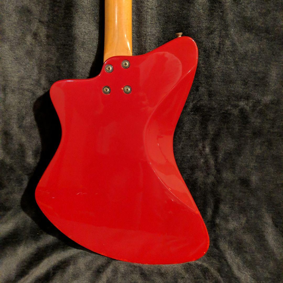 Burny H-65 エレキギター レッド シャチ
