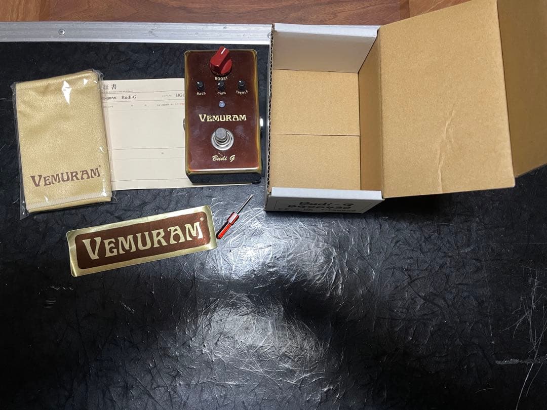 vemuram budi g ファーストロット　ブースター　ギター　エフェクター