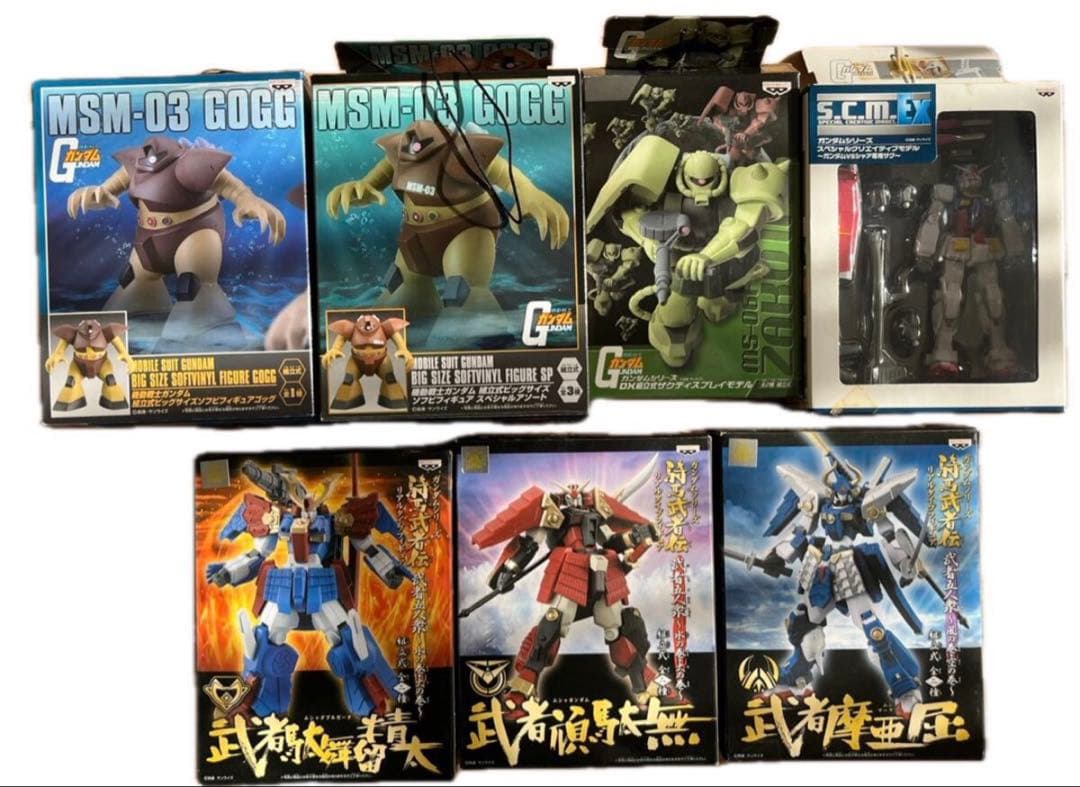 【豪華7点セット】ガンダム フィギュア まとめ売り 武者ガンダム /
