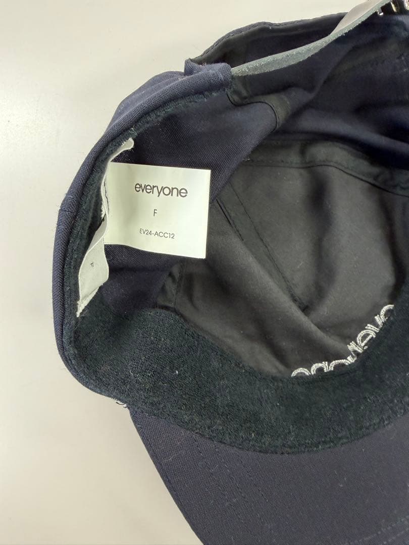 everyone tropical wool cap NAVY 新品未使用