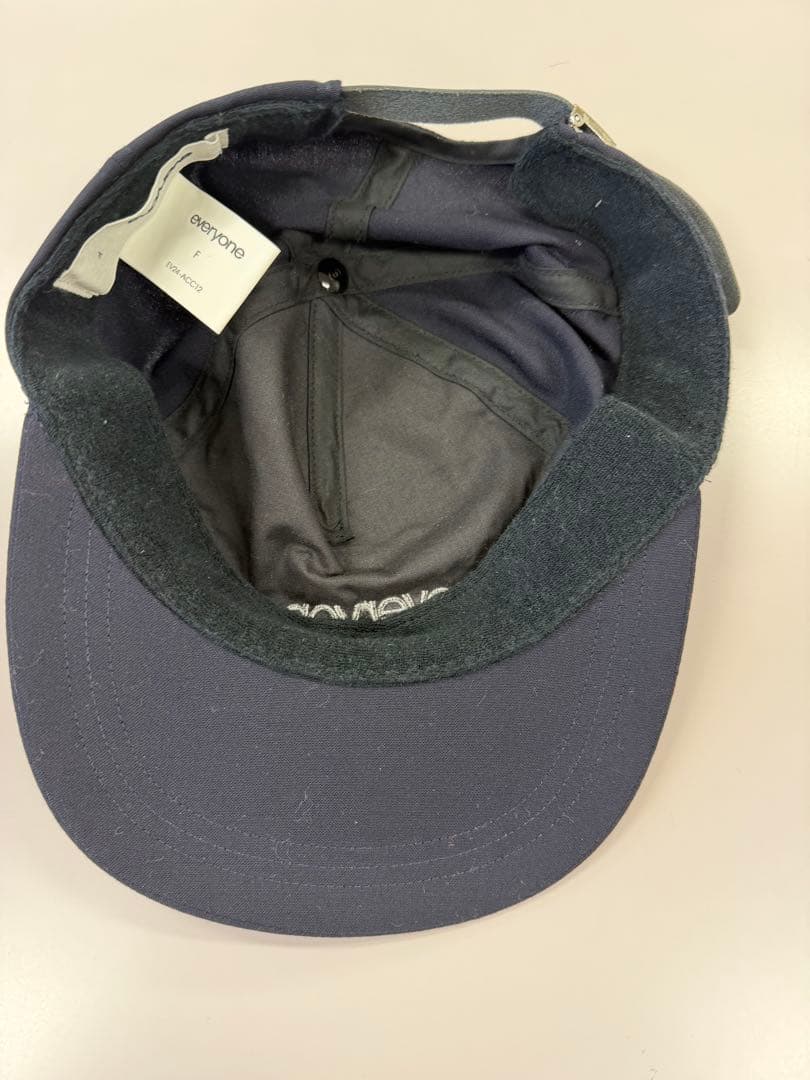 everyone tropical wool cap NAVY 新品未使用
