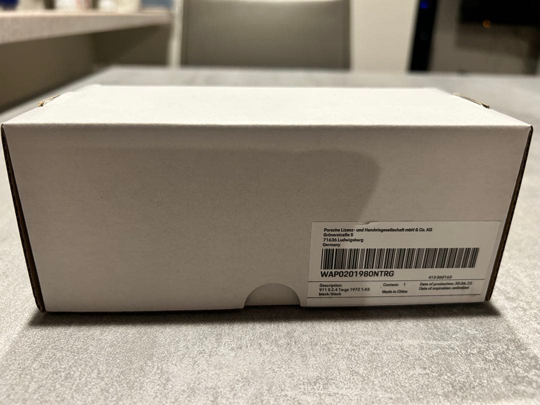 1/43 ミニチャンプス　ポルシェ911S タルガ 1972 50周年限定モデル