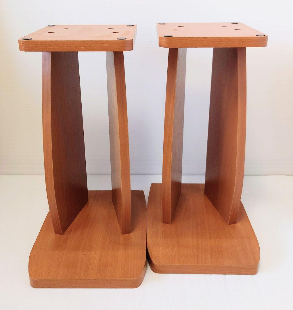 ハヤミ工産　木製スピーカースタンド　NX-300　木目