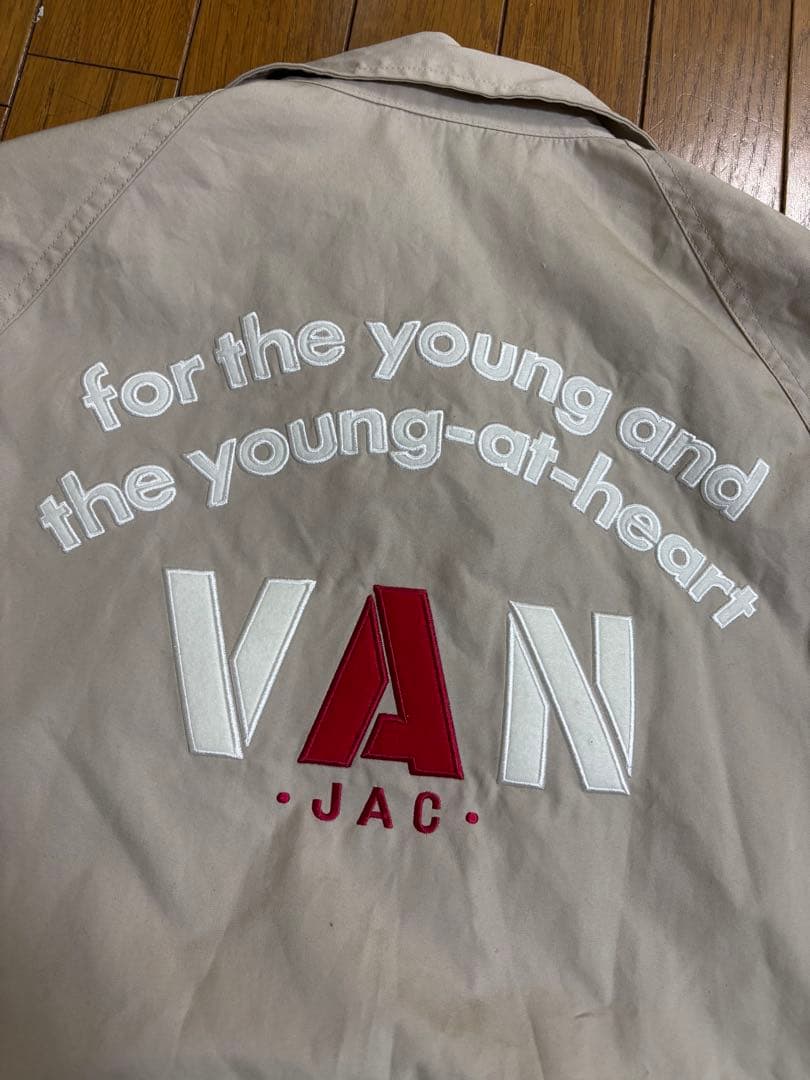 VAN JACKET スウィングトップ　L 裏地　タータンチェック　ロゴ刺繍