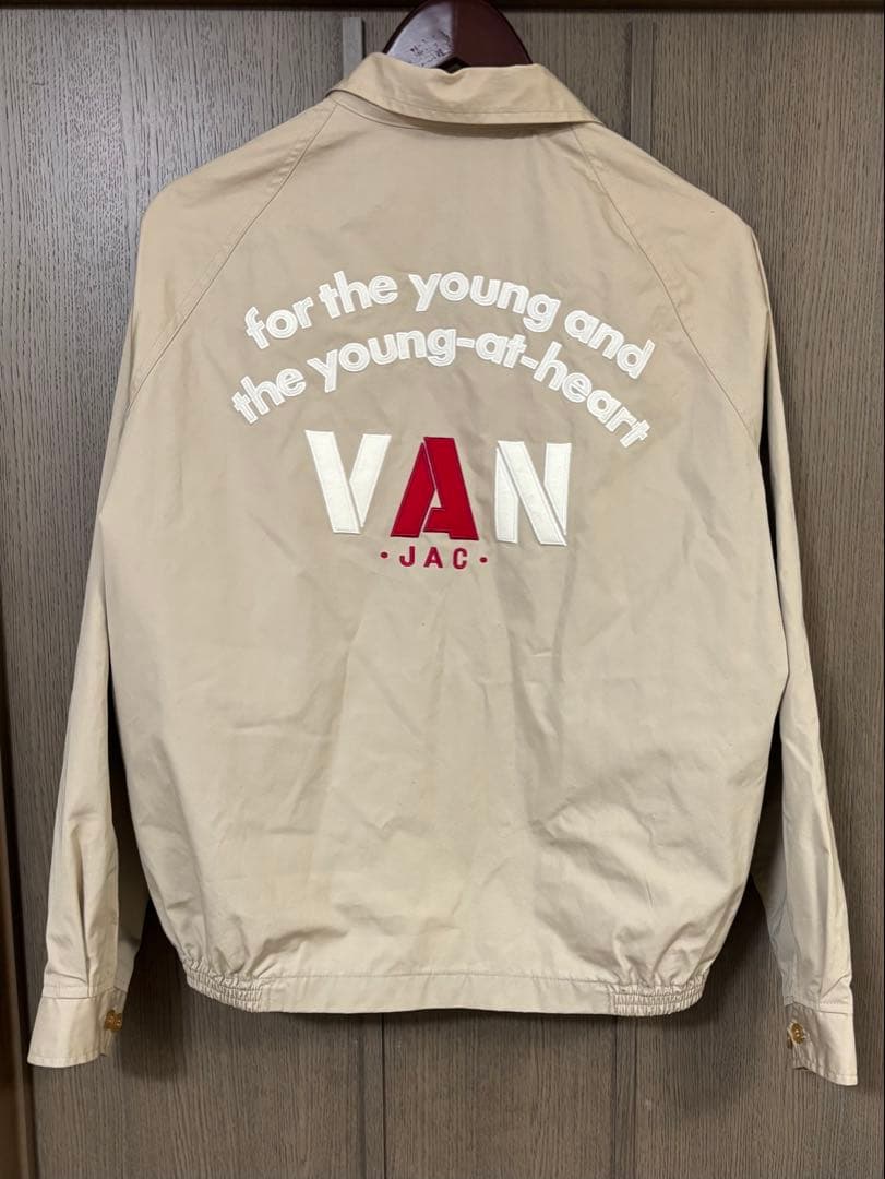 VAN JACKET スウィングトップ　L 裏地　タータンチェック　ロゴ刺繍