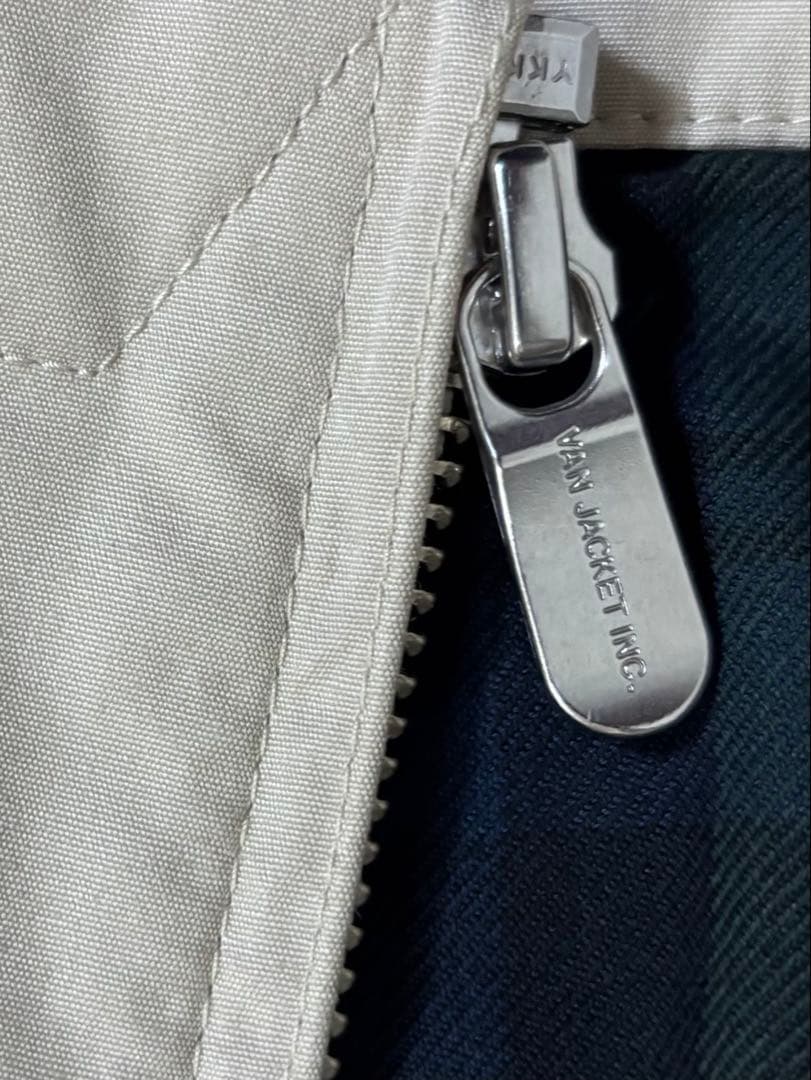 VAN JACKET スウィングトップ　L 裏地　タータンチェック　ロゴ刺繍