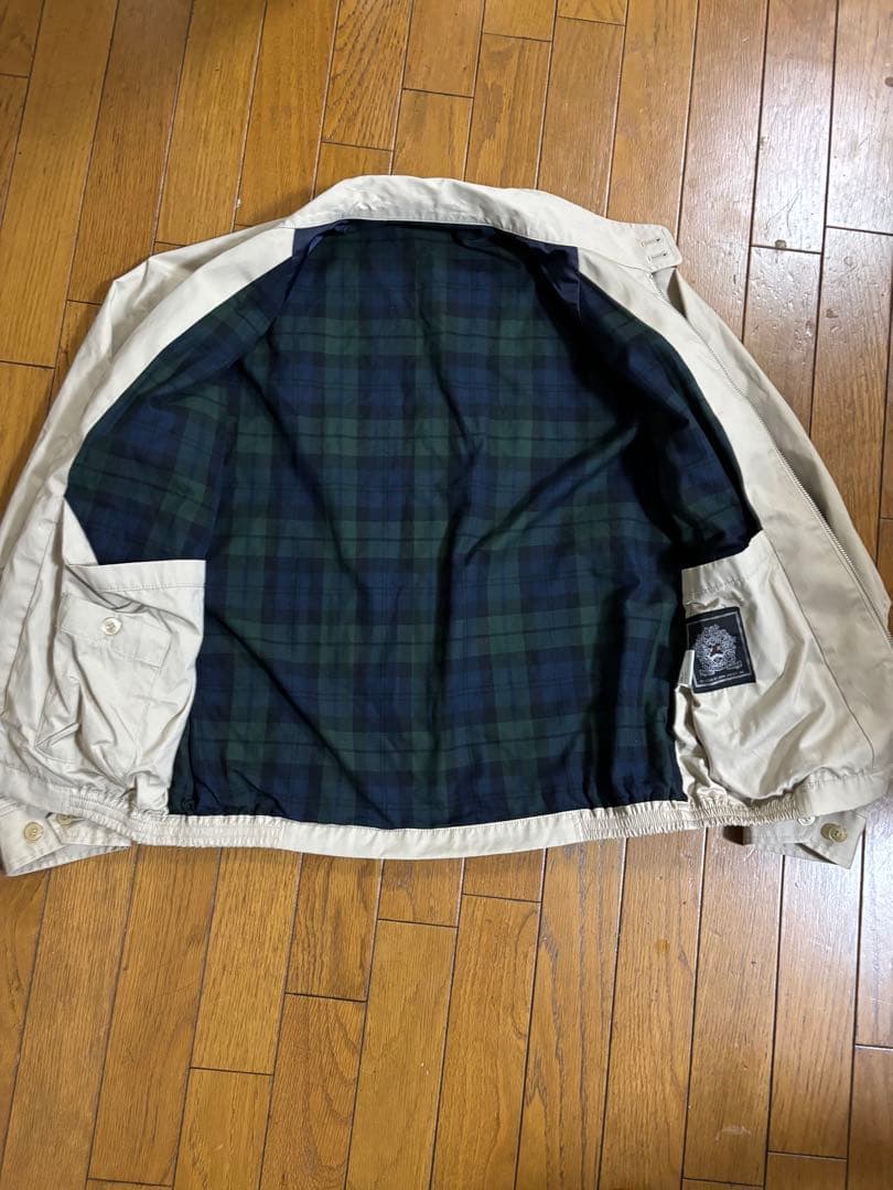 VAN JACKET スウィングトップ　L 裏地　タータンチェック　ロゴ刺繍